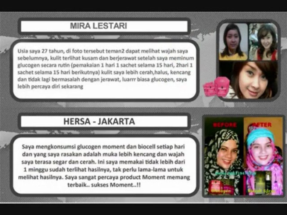 Testimoni Glucogen, Biocell, Brazillian Propolis & Moment Coffee