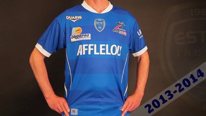 Maillot de l'ESTAC Saison 2013-2014