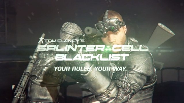 Tom Clancy's Splinter Cell Blacklist - Co-op Trailer