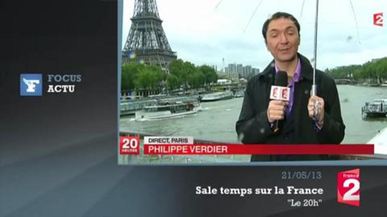 La France "démoralisée" par la pluie et le mauvais temps