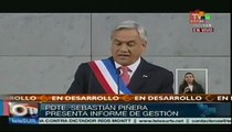 Pdte. Sebastián Piñera presenta último informe de gestión