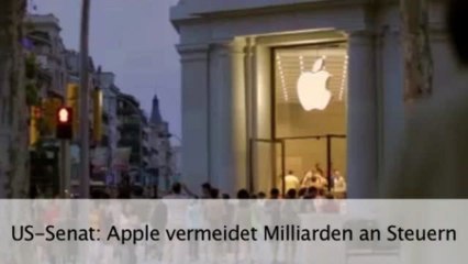 US-Senat: Apple vermeidet Milliarden an Steuern