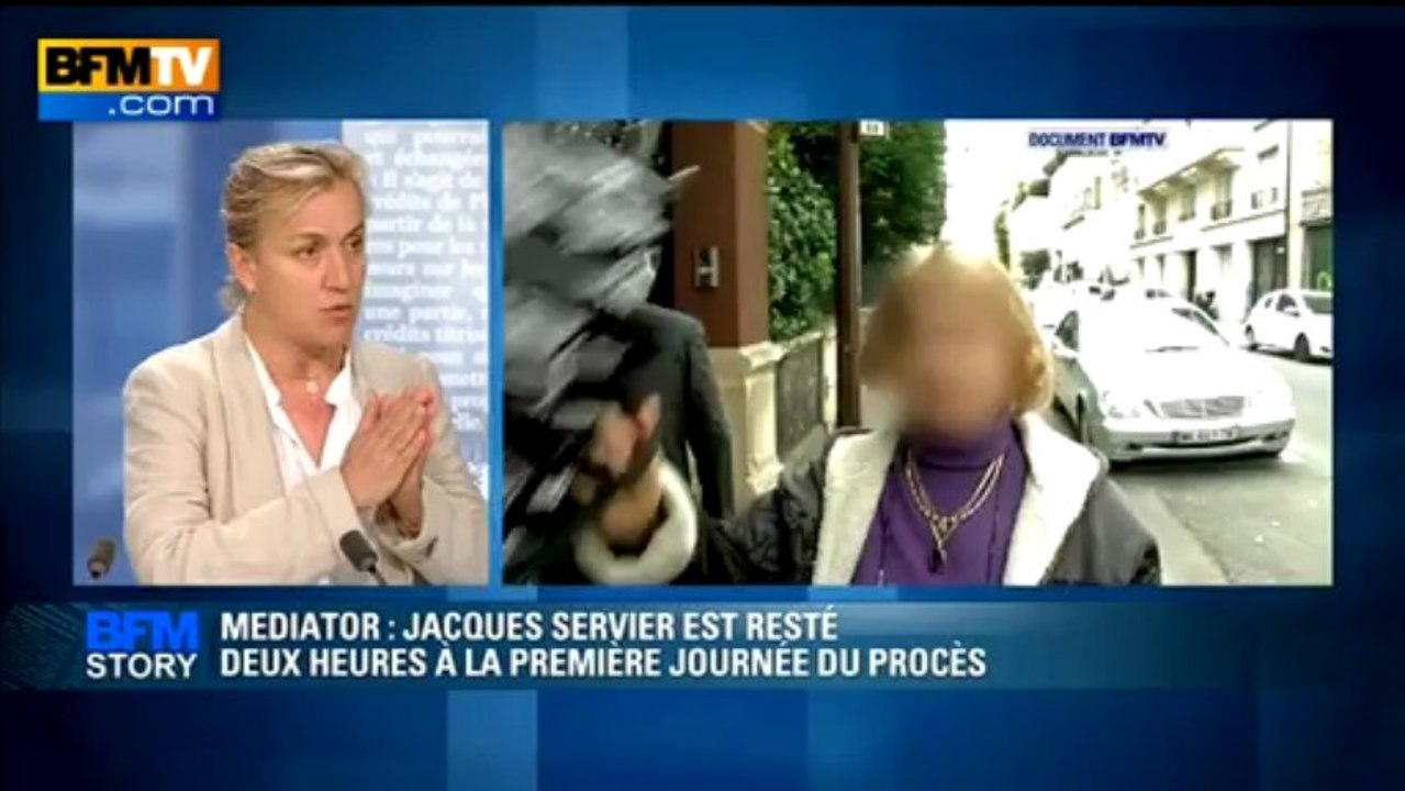 BFM STORY: Mediator, Jacques Servier est resté deux heures à la première journée du procès - 21/05