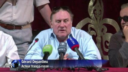 Depardieu tourne en Tchétchénie avec Elizabeth Hurley