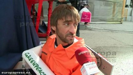 Greenpeace se "ancla" al Ministerio de Agricultura