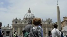 Protester unfurls banner on St. Peter's Basilica dome