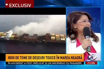 Oana Stancu despre NAVA FLAMINIA: Cine face profituri din vaporul contaminat din Marea Neagra?