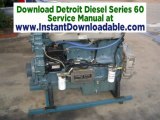 2008 Detroit Diesel Series 60 DDEC VI Engine Running- Download Serice Manual
