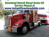 Detroit Diesel Series 60 14.0L EGR- Download Serice Manual