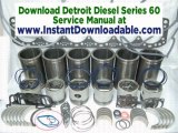 Detroit Diesel Series 60 DDEC 4- Download Serice Manual