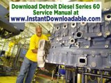 Detroit Diesel Series 60 Service Manual - PDF Owner's Manual Download Online- Download Serice Manual