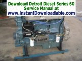 RE Detroit Diesel Series 60 turbo blown failure theory and logic MCI bus- Download Serice Manual