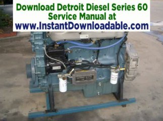 RE Detroit Diesel Series 60 turbo blown failure theory and logic MCI bus- Download Serice Manual