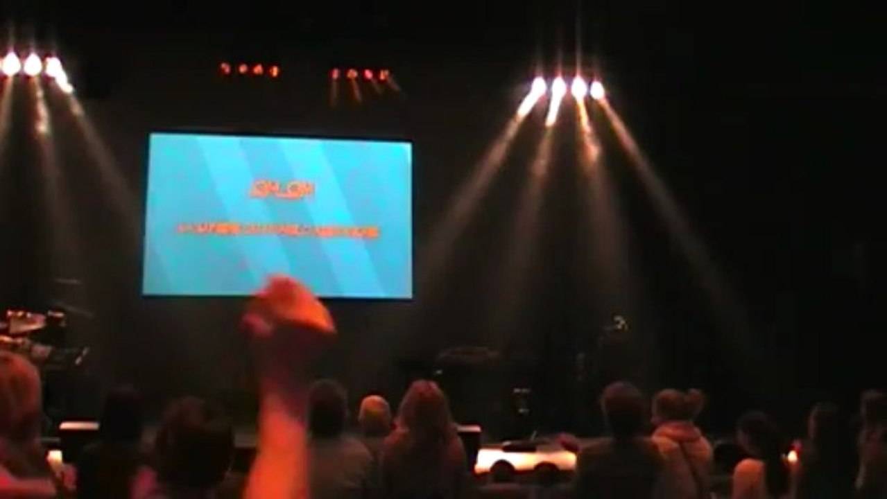 Le Public avant notre entrée en scene - spectacle du Samedi