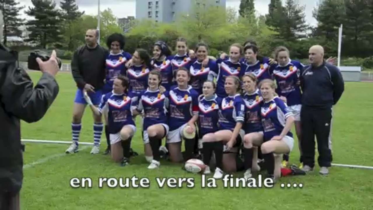 1/2 finale 2013 Championnat de France Rugby à XIII féminines Nantes Montpellier