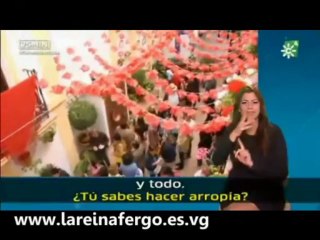 Nuria Fergó en el programa "75 Minutos"