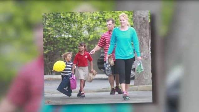 Lindsay Vonn Takes Tiger Woods' Kids to School