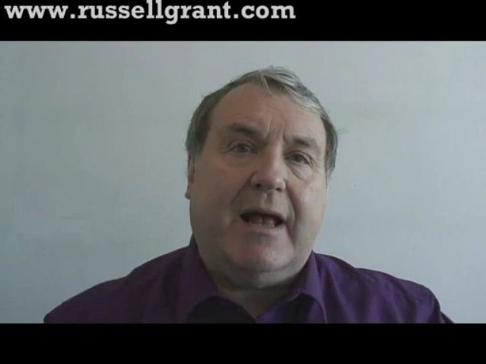 Russell Grant Video Horoscope Aquarius May Wednesday 22nd 2013 www.russellgrant.com