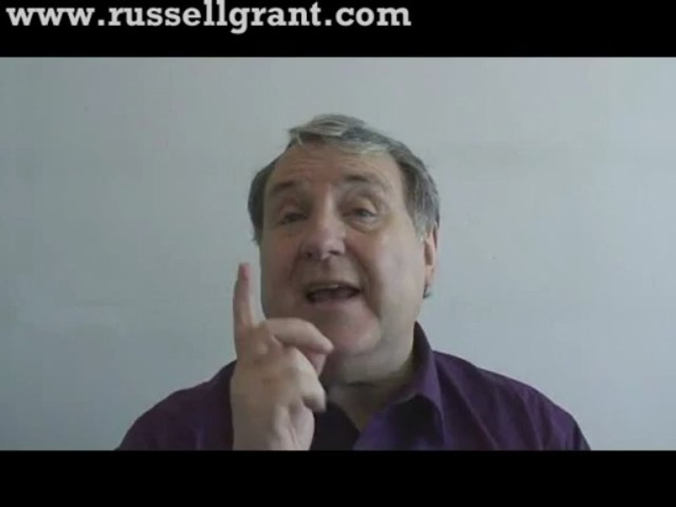 Russell Grant Video Horoscope Pisces May Wednesday 22nd 2013 www.russellgrant.com