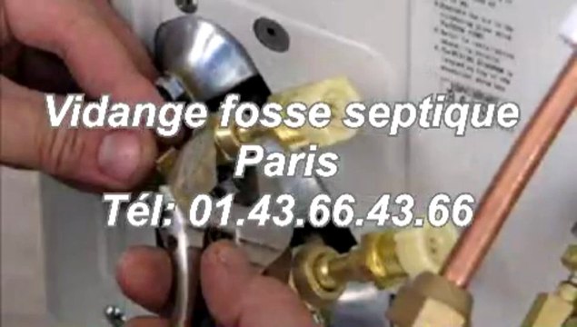 Vidange fosse septique Paris Tél: 01.43.66.43.66
