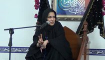 Zakira Zeeshan Fatima Majlis e Aza at Mashad Palace