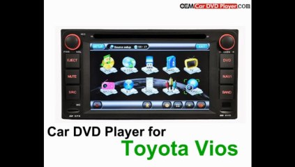 In-Dash Radio Navigation DVD Receiver for Toyota Vios