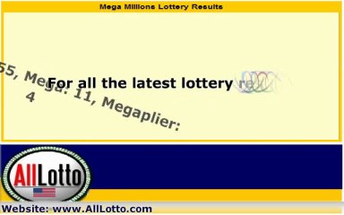 Mega Millions Lottery Drawing Results for May 21, 2013