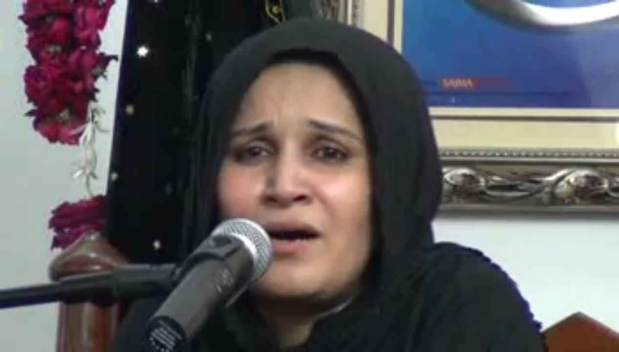Zakira Zeeshan Fatima Majlis e Aza At Mashad Palace
