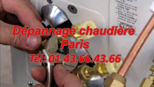 Dépannage chaudière Paris Tél: 01.43.66.43.66