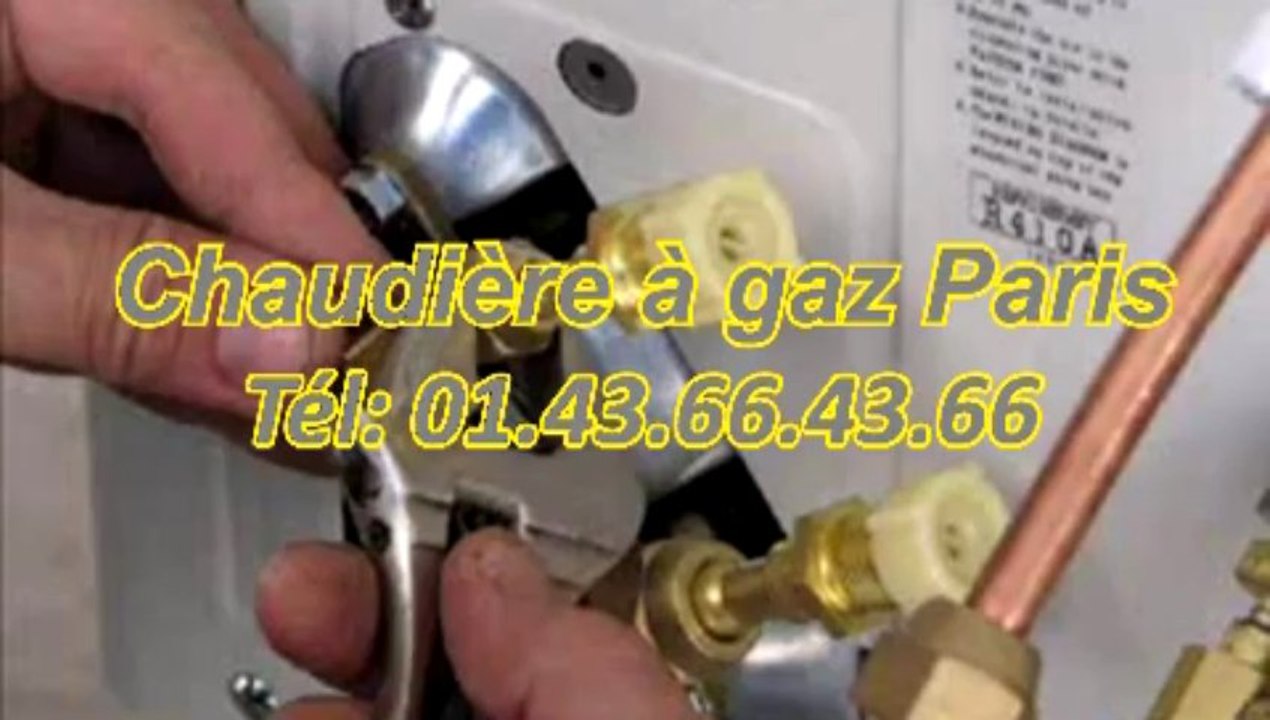 Chaudière à gaz Paris Tél: 01.43.66.43.66