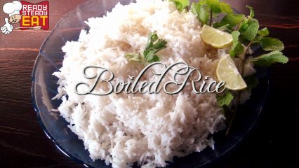 How to Cook Boiled Rice - RECIPE