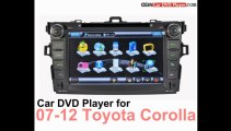 In-Dash Radio Navigation DVD Receiver for Toyota Corolla