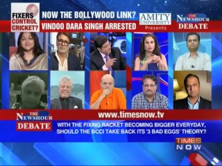 The Newshour Debate: Will Bollywood Links, how big can the IPL Scandal get? (Part 3 of 4)
