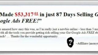 Get Google Ads Free! :: New Secret!! :: Newbie Affiliate Made $109,620 | Get Google Ads Free! :: New Secret!! :: Newbie Affiliate Made $109,620