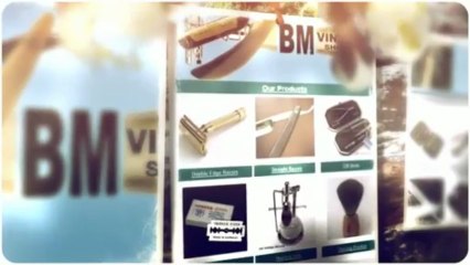 BM Vintage Shaving - double edge razors, straight razors