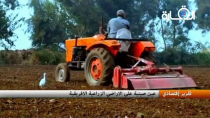 عين صينية على الاراضي الزراعية الافريقية