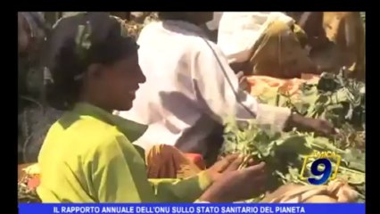 Il rapporto annuale dell' ONU sullo stato sanitario del pianeta