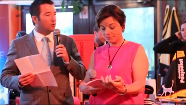 Place to be Golf : Alonzo et Regine Gandolfini - créatrice Trophée Sport Passion