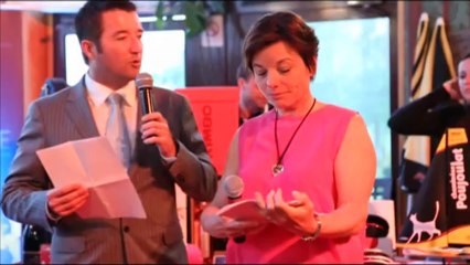 Place to be Golf : Alonzo et Regine Gandolfini - créatrice Trophée Sport Passion