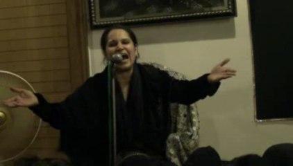 Zakira Zeeshan Fatima Majlis e Aza at Mashad Palace