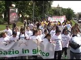 Napoli - I bimbi in marcia contro la dispersione scolastica -1- (21.05.13)