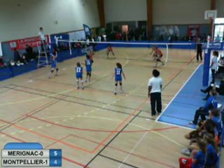 Mérignac - Montpelliers set 2