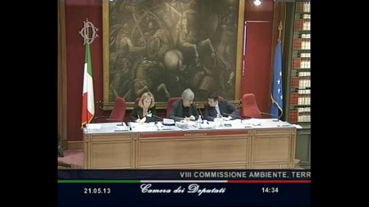 Roma - L'audizione del ministro Maurizio Lupi (21.05.13)