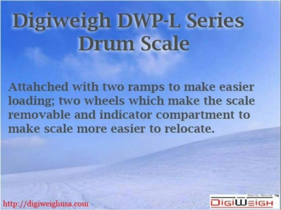 Drum Scale - Digiweigh DWP-L