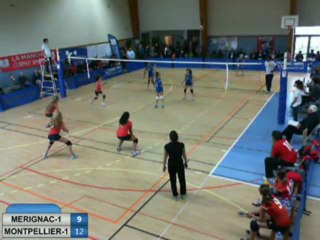 Mérignac - Montpelliers tie-break