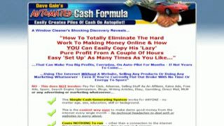 Automated Cash Formula | Automated Cash Formula