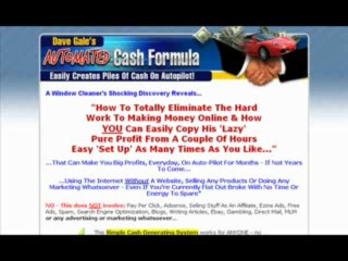 Automated Cash Formula | Automated Cash Formula