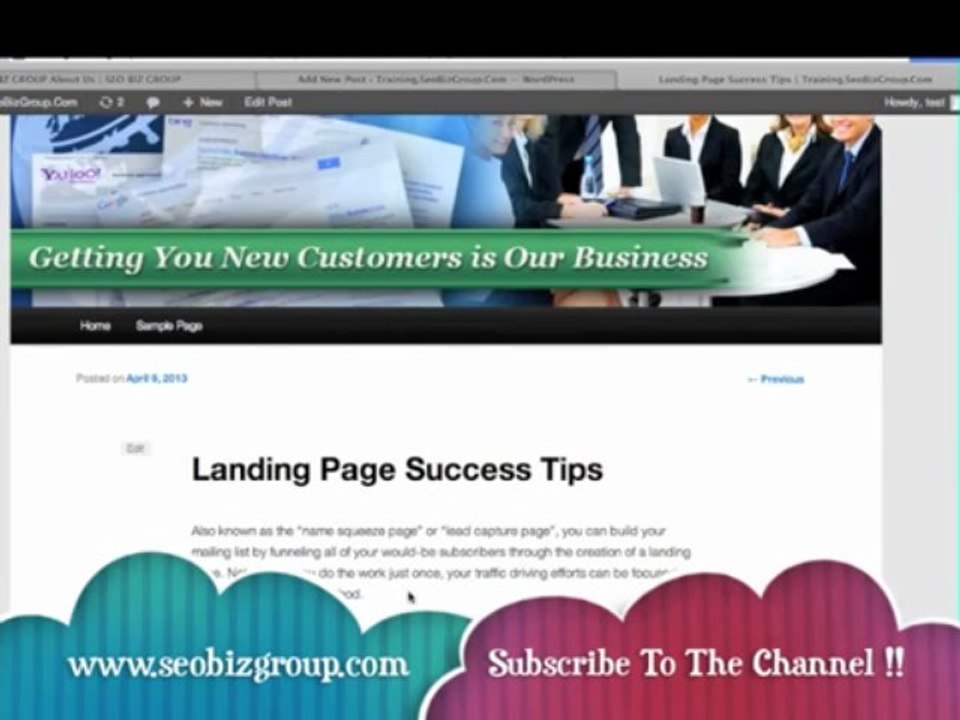 How To Upload a Post To WordPress - SEO Biz Group