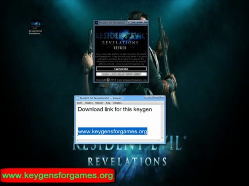 Resident Evil Revelations PC Game + Serial key codes Free Vídeo Dailymotion