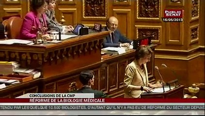 SEANCE, Commission mixe paritaire sur la biologie médicale